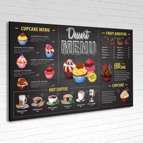 Mounted signs — product example