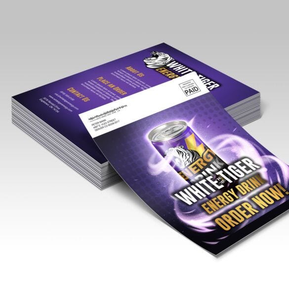 Direct Mail Sell Sheets — product example 1