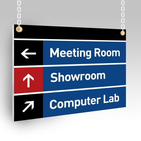 3mm PVC Signs — product example 1