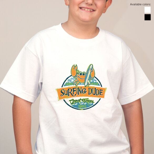 Kids Short Sleeve T-Shirts — product example 1