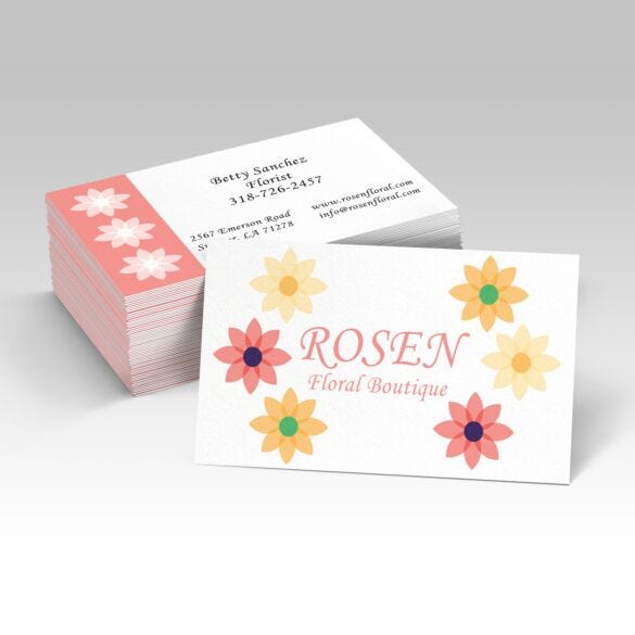 Standard Business Cards — product example 1