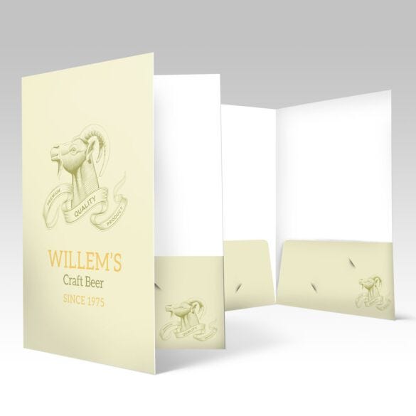 Natural Presentation Folder — product example 1
