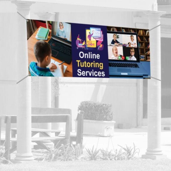 Scrim Vinyl Banners — product example 1
