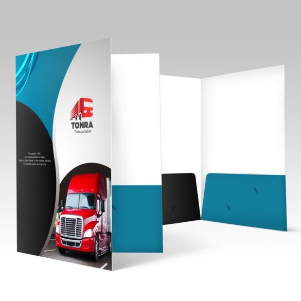 9x12 Presentation Folder — product example 1