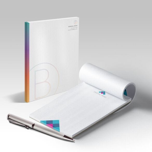 Linen Notepads — product example 1