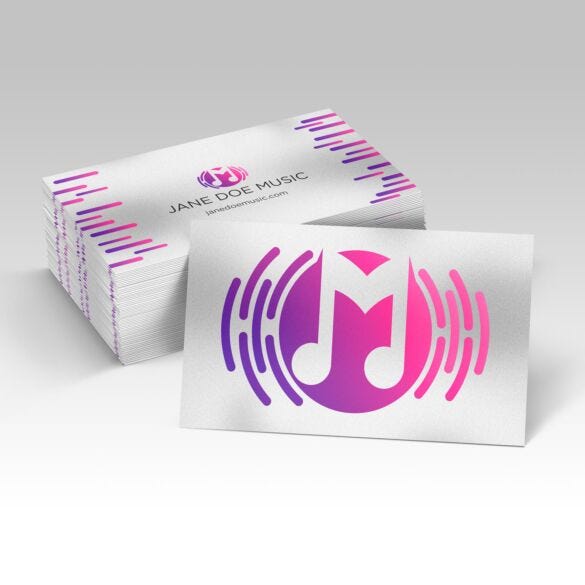 Pearl Business Cards — product example 1