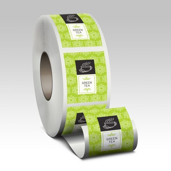 Rectangle Roll Labels — product example 1