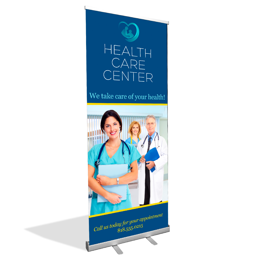 Retractable banner — product example