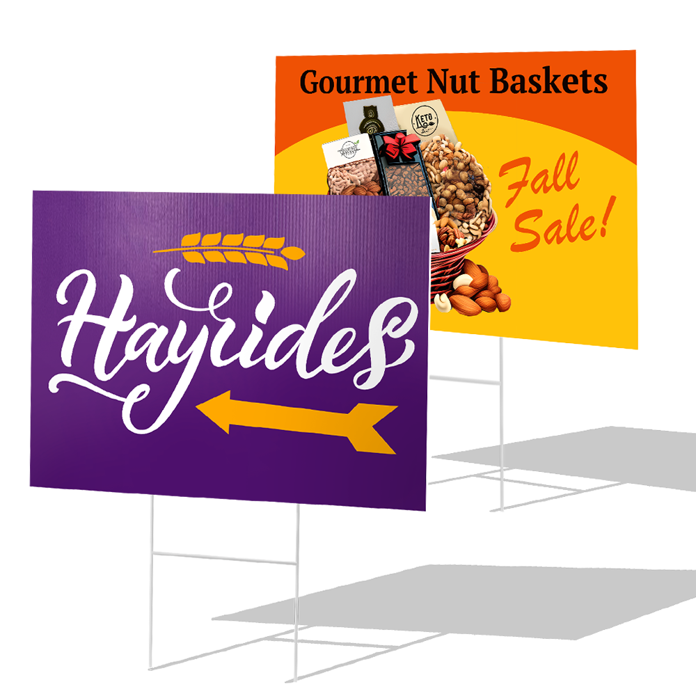 Event signs and directions 1 — product example
