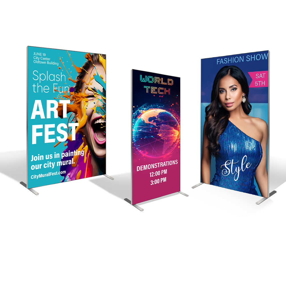 Fabric display arrangement 1 — product example