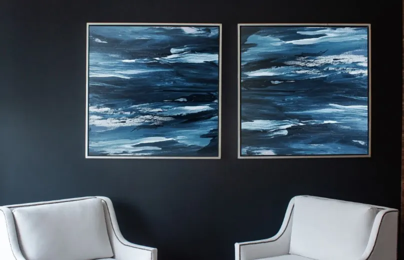 HP application example: printed artwork on canvas