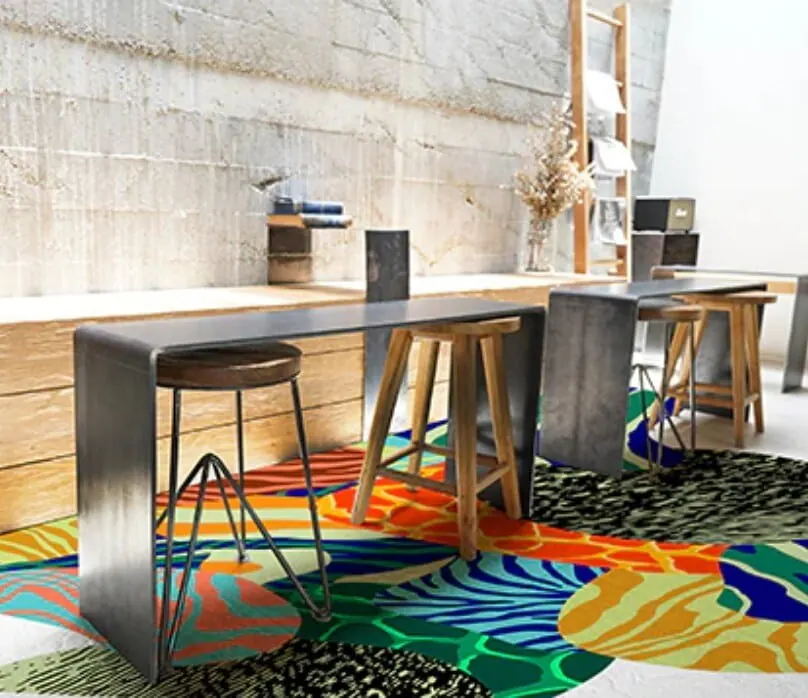Printed floor graphics