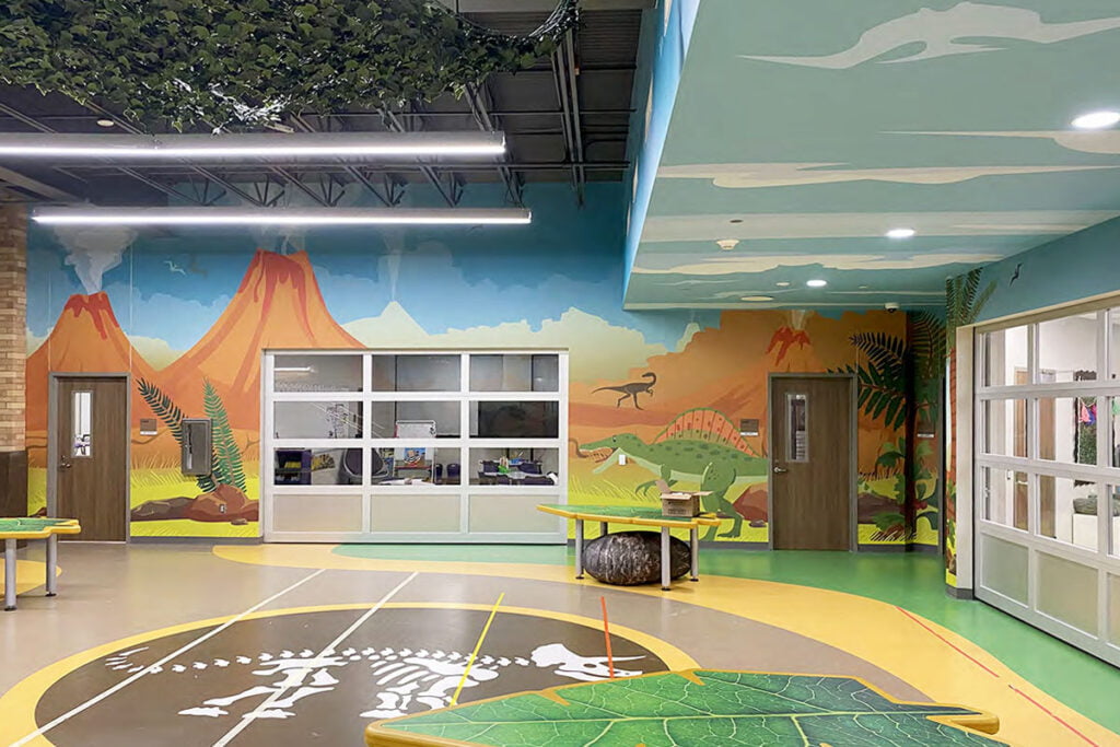 Humble ISD: school wall graphics