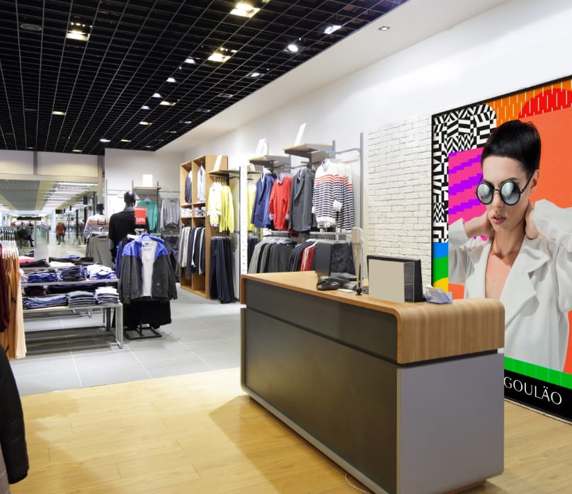 Fabric signage display